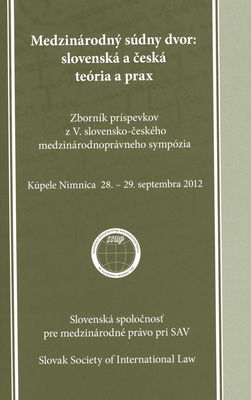 Zborník 2012